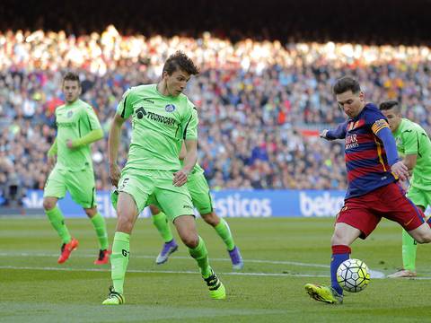 El Barça aplasta 6-0 a Getafe con un Messi deslumbrante