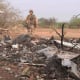 Restos de avión estrellado en Mali están situados en 9 hectáreas