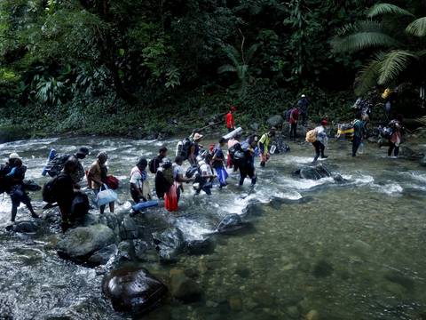 Migración sigue en alza por peligrosa selva