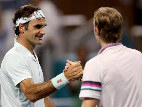 Roger Federer enfrentará a John Isner en la final del Masters 1000 de Miami