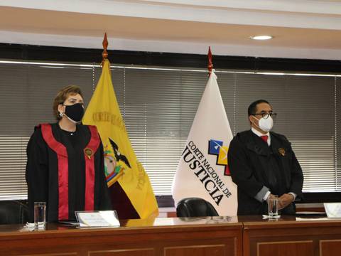 En la administración de Paulina Aguirre, la Corte Nacional de Justicia resolvió 6.964 causas