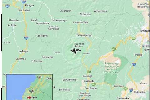 Sismo de magnitud 3,9 se registró en Echeandía la madrugada de este martes, 21 de mayo  