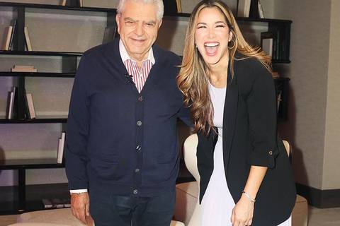 Alejandra Jaramillo y Don Francisco juntos en una entrevista: ‘Podría describir este momento como uno de mis favoritos en mi carrera’