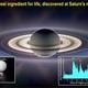 Detectan elemento clave para la vida en una pequeña luna de Saturno  