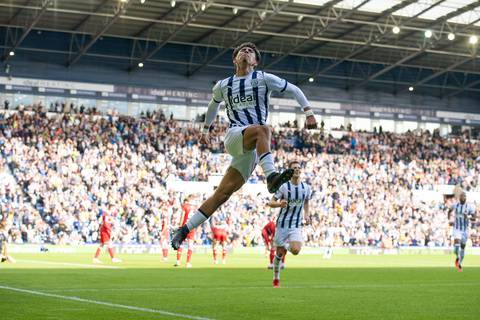 Jeremy Sarmiento, tras anotar su primer gol en el West Bromwich Albion, describe el momento como ‘el más esperado de su vida’