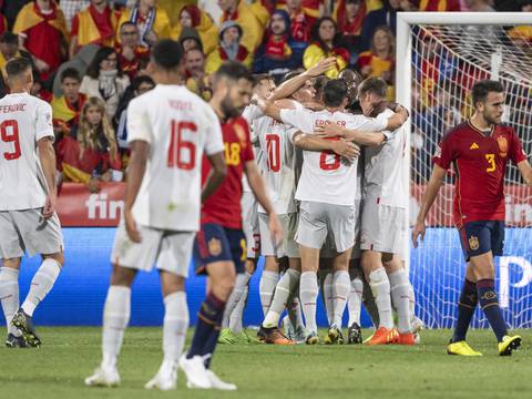 Suiza sorprende a España en la Liga de Naciones