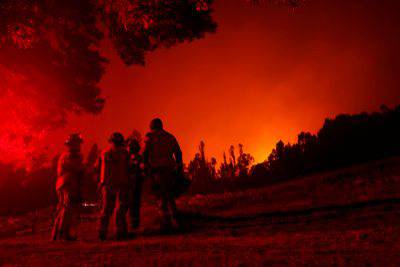 Guatemala combate incendios forestales