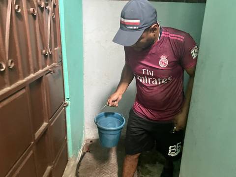 Horarios de cortes de agua en Guayaquil este martes, 30 de enero