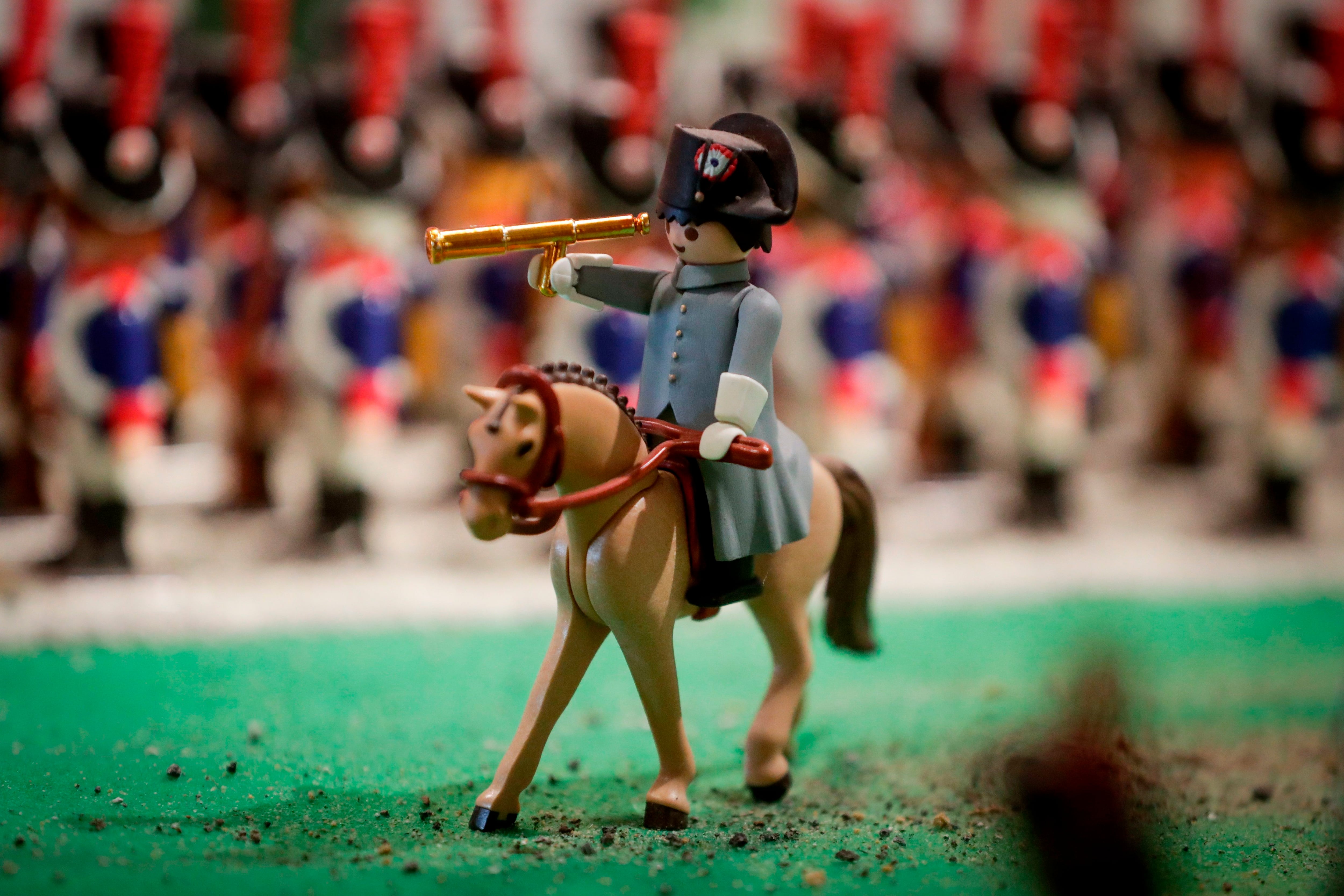 El museo de Wellington, en Bélgica, organiza una exposición con figuras de Playmobil sobre Napoleón