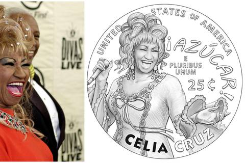 La popular cantante cubana Celia Cruz ya tiene su propia moneda en EE. UU.