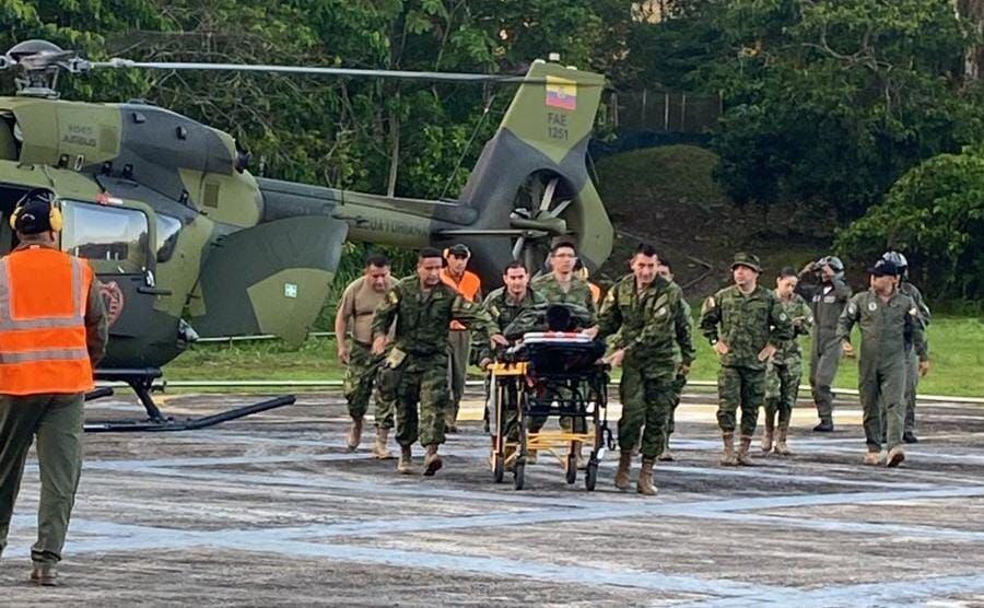 Dos niños deja sargento que murió en ataque a convoy en Sucumbíos; ministro de Defensa dice que no descansarán hasta ver tras las rejas a los autores de acto terrorista