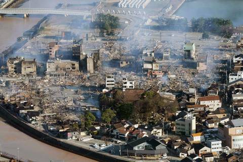 Al menos 48 personas han muerto en el terremoto de magnitud 7,6 en Japón; siguen las operaciones de búsqueda y rescate