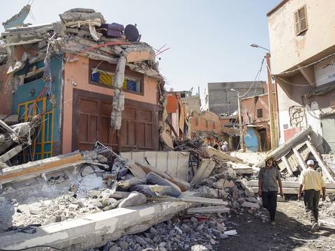 La cifra de fallecidos por terremoto de 6,8 en Marruecos sube a más de 1.000 