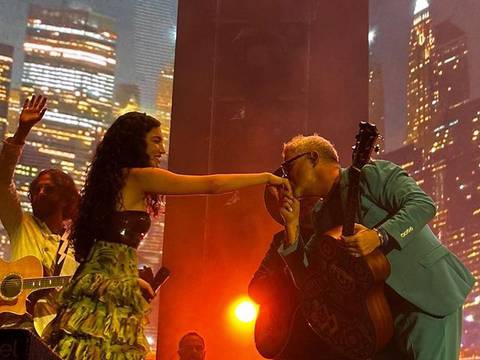 ‘Fue un sueño hecho realidad’: Shalom Mendieta al compartir escenario con Alejandro Sanz durante su concierto en Guayaquil