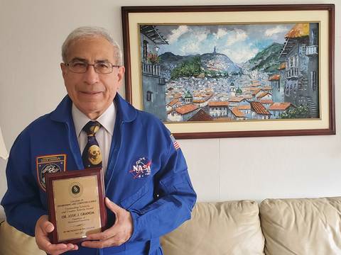 José Granda, el científico ecuatoriano que trabajó por cumplir su sueño y logró entrar a la NASA