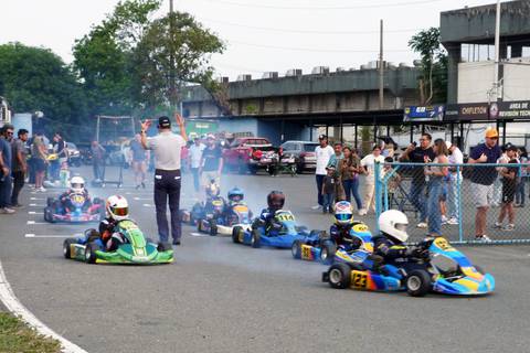 Carrera de resistencia en el ‘karting’ guayaquileño