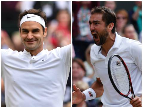 Horario para ver el duelo Federer vs. Cilic por la final de Wimbledon