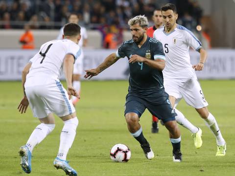 Argentina y Uruguay igualan en amistoso en Israel