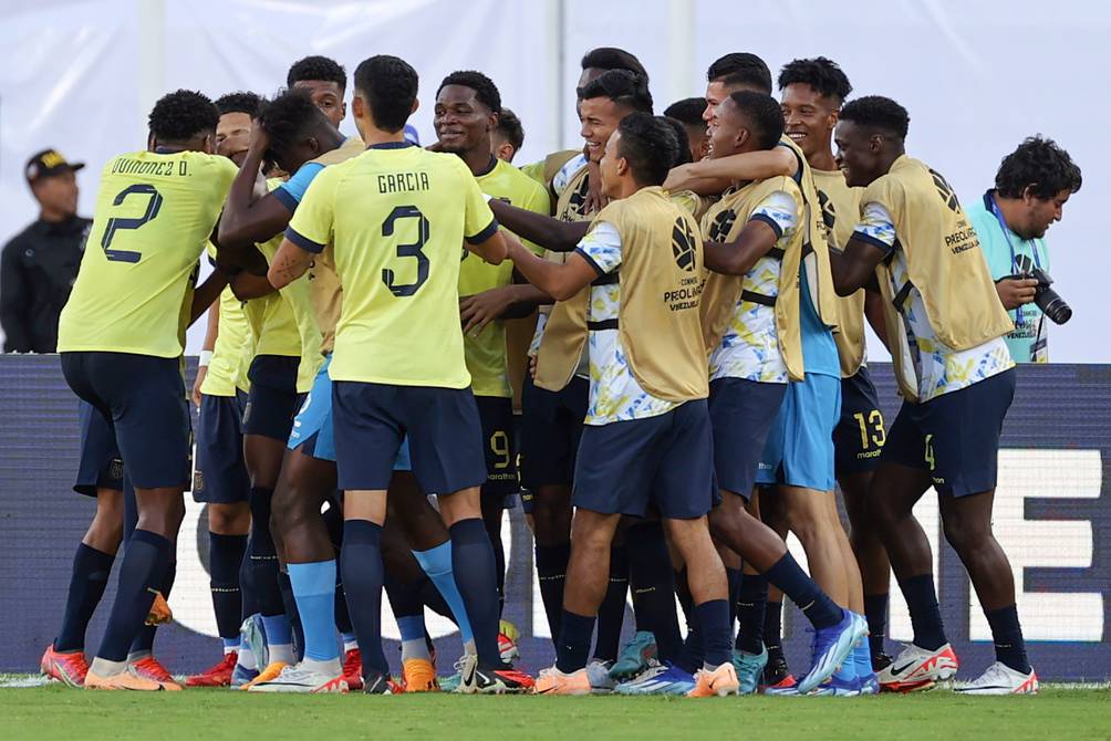 These are the scores Ecuador have won in their first match at the South American U-23 Pre-Olympic tournament each time |  Football |  game