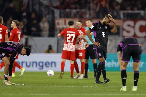 ¡Nueva decepción! Bayern Munich deja escapar puntos ante Friburgo y se aleja del liderato de la Bundesliga