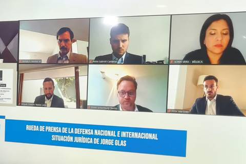 Estos son los abogados internacionales y nacionales que conforman la defensa jurídica de Jorge Glas