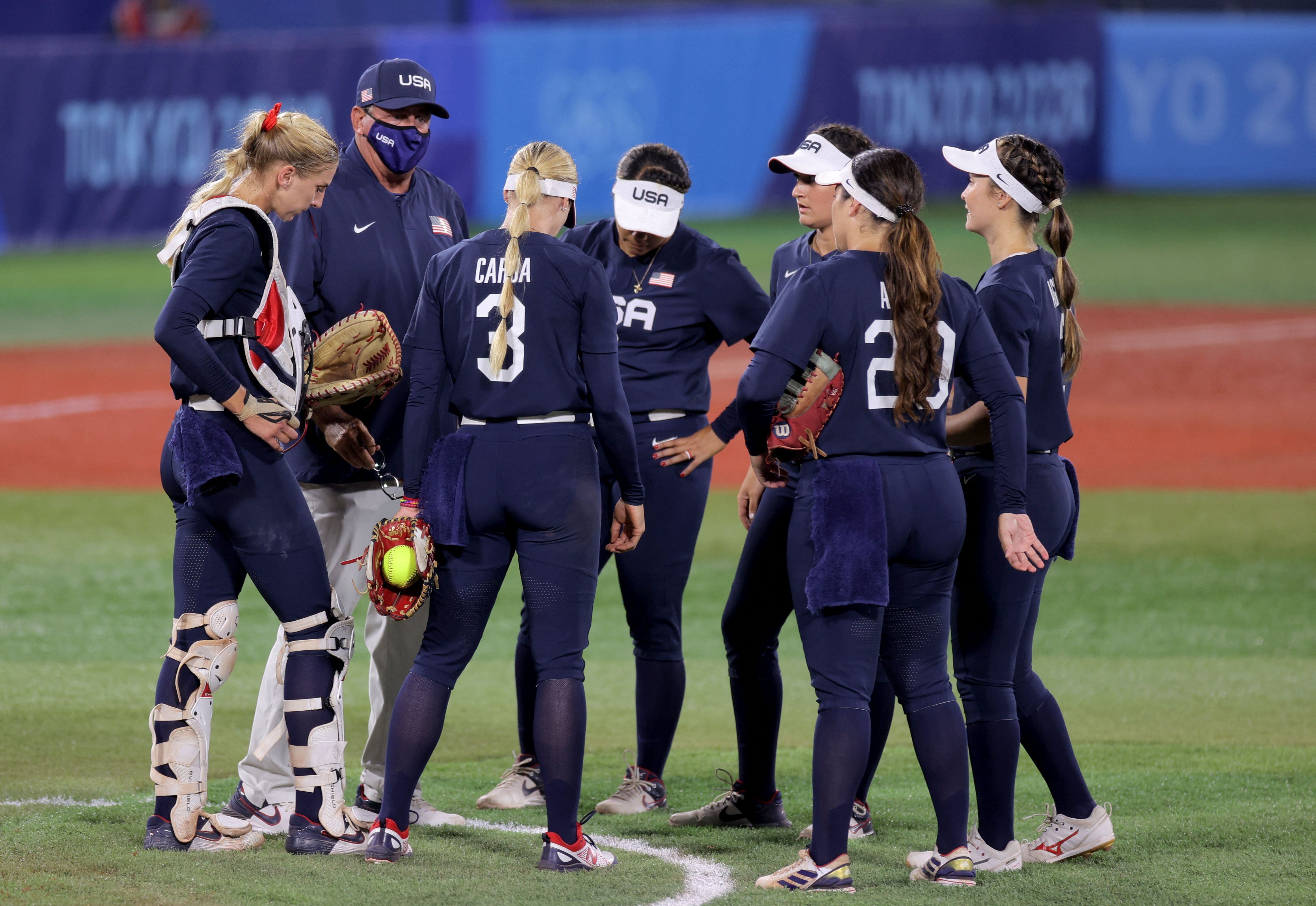 Duro Golpe Para Estados Unidos En El Softbol Perdio Ante Japon El Duelo Por La Medella Olimpica De Oro Otros Deportes Deportes El Universo
