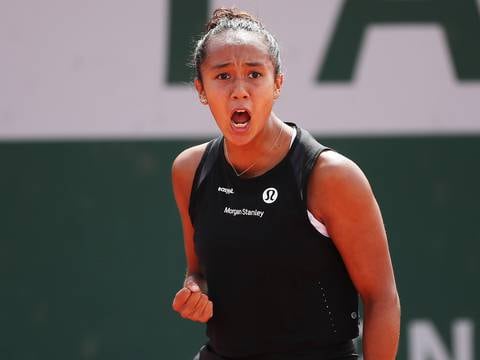 Leylah Fernández ya está en tercera ronda de Roland Garros