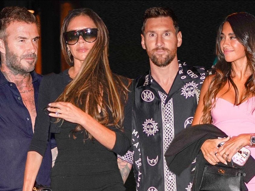 La discusión en redes sociales por mirada que le lanza Antonela Roccuzzo a  David Beckham, ¿fue coqueta? | Gente | Entretenimiento | El Universo