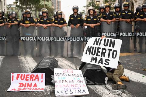 Plantón por el ‘cese a la represión en Perú’ se realizará este lunes en Guayaquil