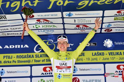 Tadej Pogacar gana en Eslovenia y confirma su mejor nivel antes del Tour de Francia