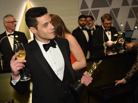 Familiares de Rami Malek en Egipto celebran su victoria en los Oscar