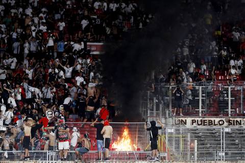 Desmanes de barras bravas obligan a suspender Supercopa de Chile entre Colo Colo y Huachipato