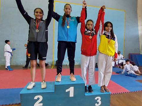 Azuay alcanza el título del Campeonato Nacional Juvenil de Karate; Guayas  finaliza tercera