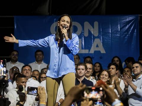 María Corina Machado es la elegida de la oposición de Venezuela en las primarias antichavistas