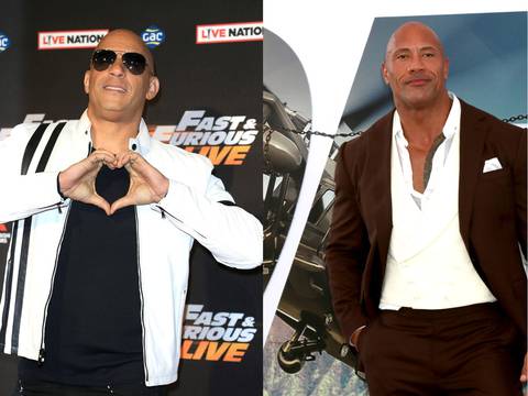 ‘Rápidos y furiosos’: Vin Diesel pide a ‘La Roca’ que regrese a la saga  a pesar de sus diferencias