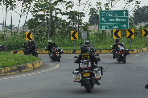 Motociclistas de 15 países recorrieron rutas de Guayas