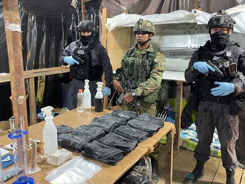 Ejército de Colombia incautó 2 toneladas de cocaína en laboratorio de ELN