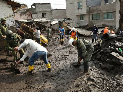 Una ‘mega minga’ se realizará el sábado en La Gasca y La Comuna, zonas golpeadas por el aluvión en Quito