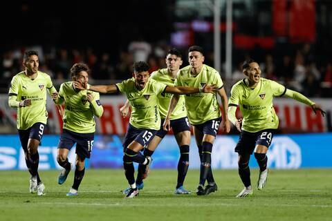 ¡Semifinalista! Liga de Quito vence en penales a Sao Paulo y avanza en la Copa Sudamericana