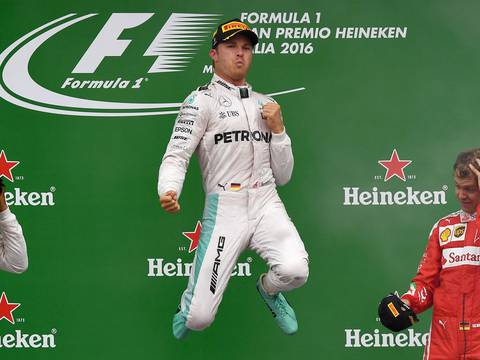 Nico Rosberg logró primer triunfo en pista de Monza