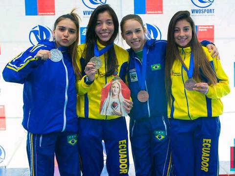 Selección de Ecuador de Karate se colgó 20 preseas en Sudamericano