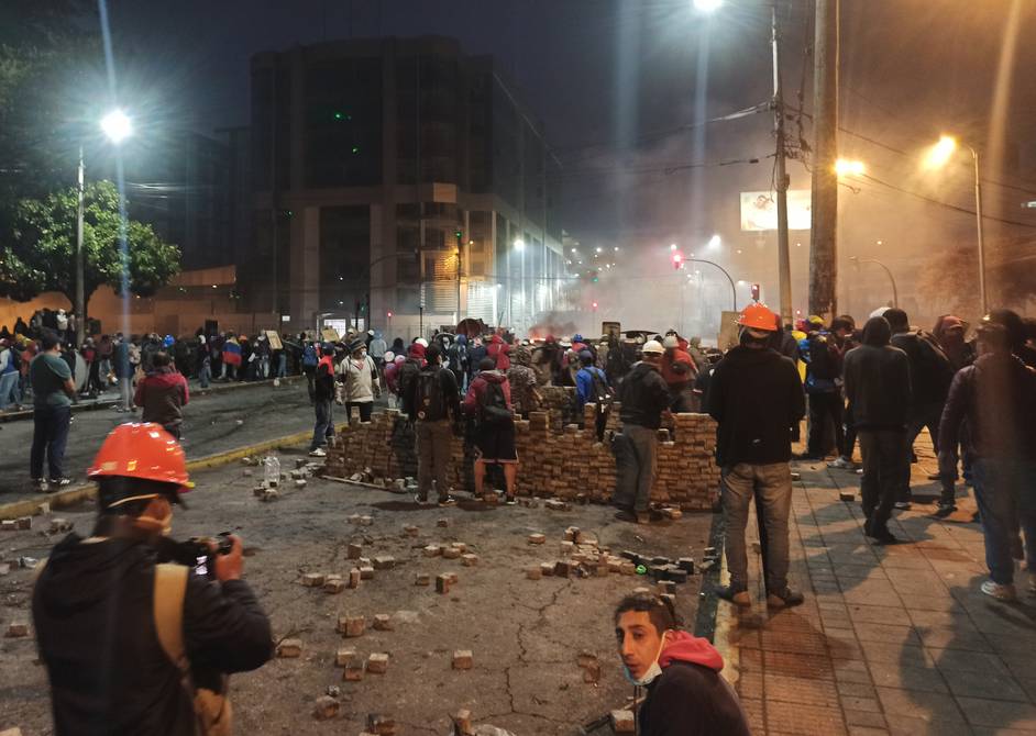 Disturbios del día 11 del paro nacional en Quito - Ecuador: Seguridad y Alertas - Foro América del Sur