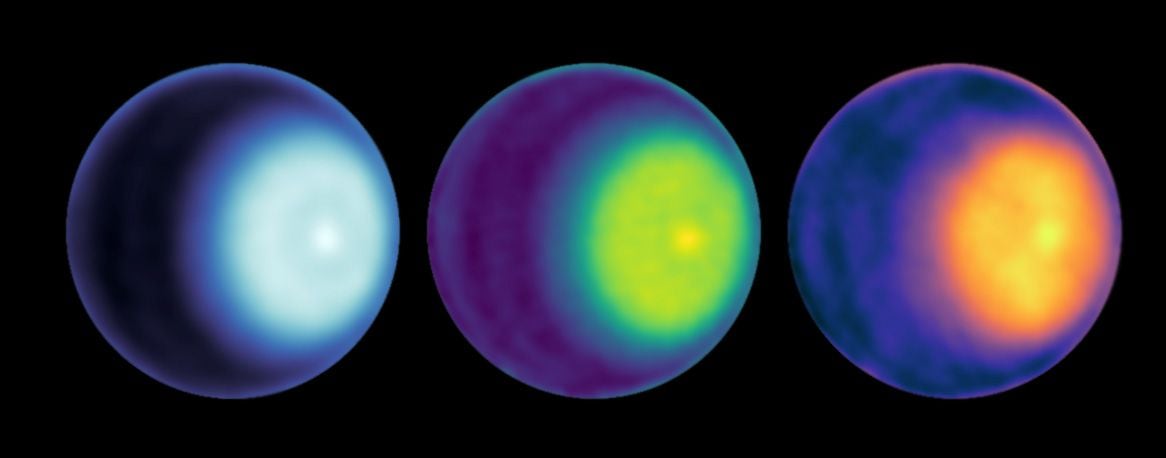 NASA ha detectado el primer ciclón polar en Urano