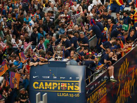 Barcelona festeja; Rayo Vallecano y Getafe descienden en liga española