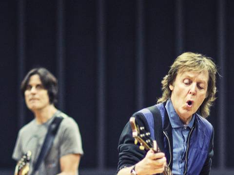 Sir Paul McCartney ensaya para su gira y alista visita a Ecuador
