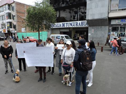 Pedirán máxima pena por muerte de la cachorra Angelita en Ambato