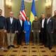 Nancy Pelosi y legisladores de EE. UU. realizaron visita sorpresa a Kiev