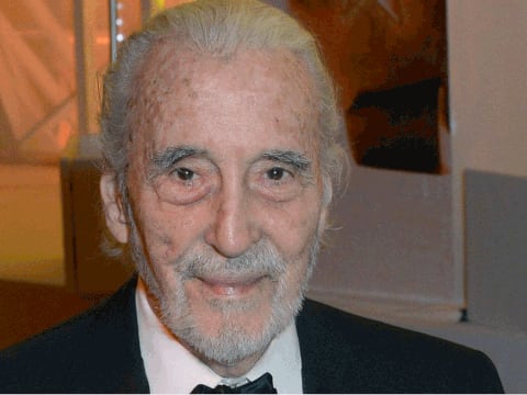 Muere a los 93 años el actor Christopher Lee, que encarnó al Conde Drácula