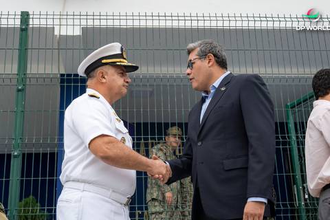 A través de convenio con la Armada, DP World invierte $ 2,3 millones para mejorar seguridad en el golfo de Guayaquil