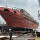 Constructores de barcos hacen en Guayaquil un yate 'Tiburón' para Galápagos